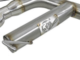 aFe MACHForce XP 08-13 BMW 135i L6-2.0L N54/N55 3in. 304 SS Axle-Back Exhaust w/Polished Tips 49-36302-P