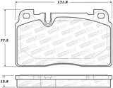 StopTech 07-15 Audi Q7 Street Performance Front Brake Pads 308.1663