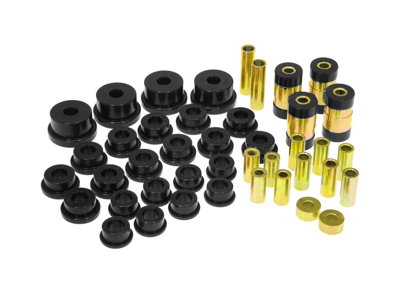 Prothane 95-99 Mitsubishi Eclipse Rear Upper/Lower Control Arm Bushings - Black 13-301-BL