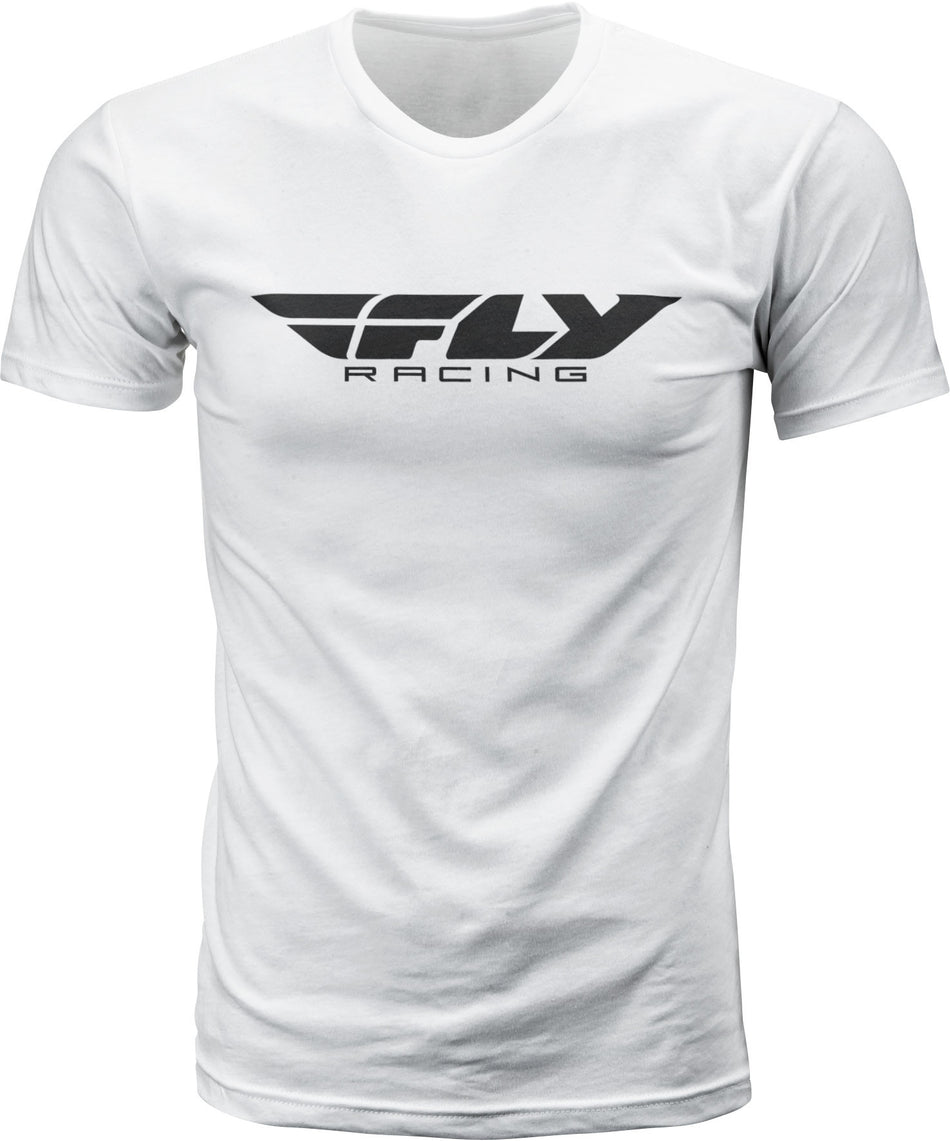 FLY RACING Fly Corporate Tee White 2x White 2x 352-09442X