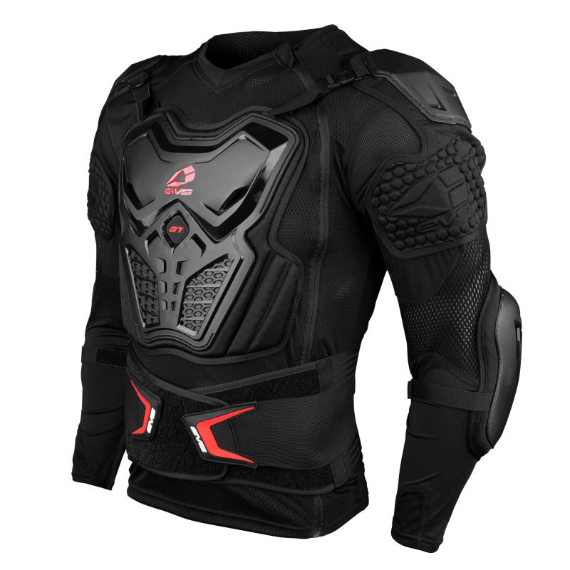 EVS G7 Ballistic Jersey Black - Large G7-BK-L