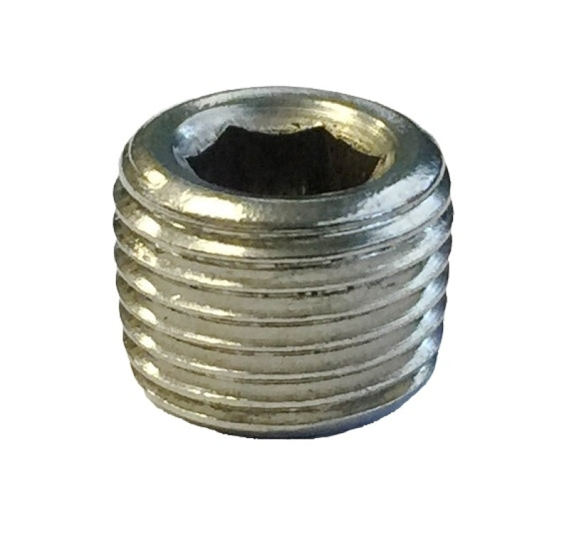 Torque Solution Stainless Steel 1/8 in NPT Plug: Universal Single Plug TS-NPT-18.1