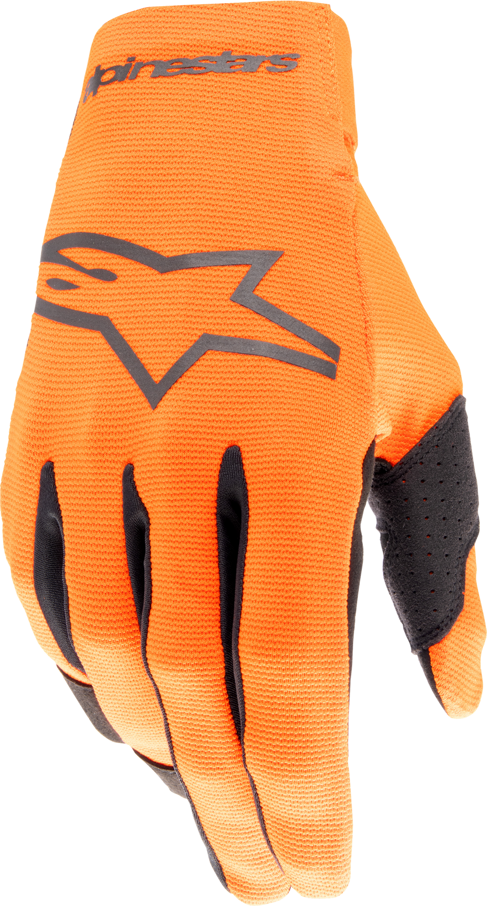 ALPINESTARS Youth Radar Gloves Hot Orange/Black Lg 3541824-411-L