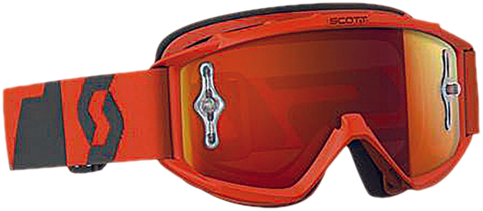 SCOTT 89si Pro Youth Oxide Goggle Org/Grey W/Orange Chrome Lens 240596-4964280