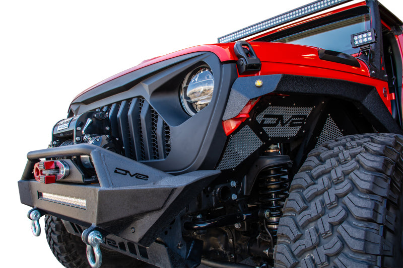 DV8 Offroad 2018+ Jeep JL/ Gladiator Angry Grill GRJL-01