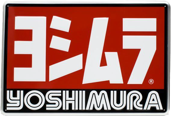 YOSHIMURA Yoshimura Logo Sign 24x16 5515-2417