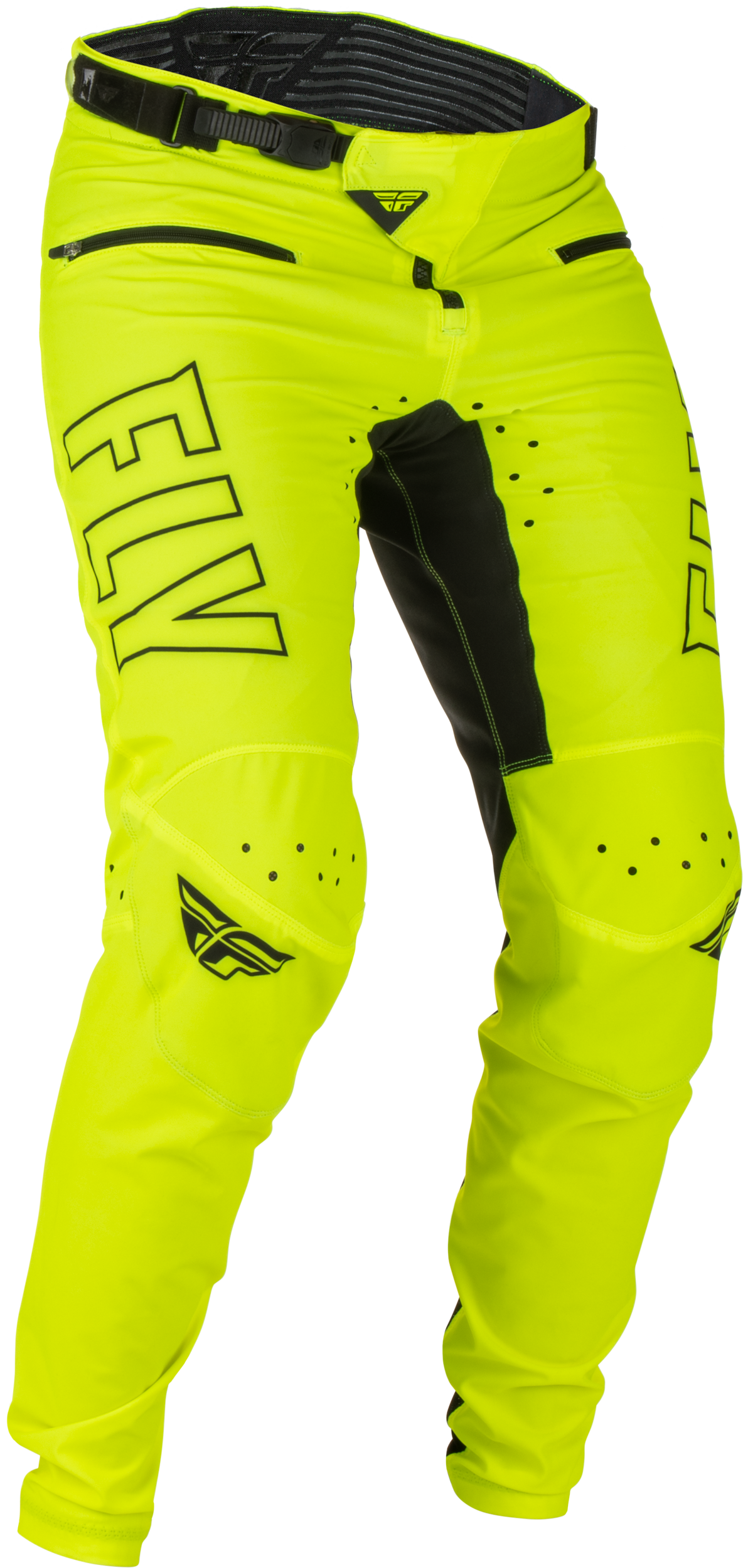 FLY RACING Youth Radium Bicycle Pants Hi-Vis/Black Sz 18 375-04218