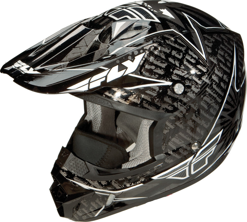 FLY RACING Aurora Helmet Black 2x 73-49112X