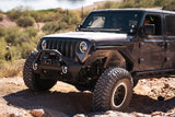 DV8 Offroad 2018+ Jeep Wrangler JL Front Inner Fenders - Black INFEND-03FB