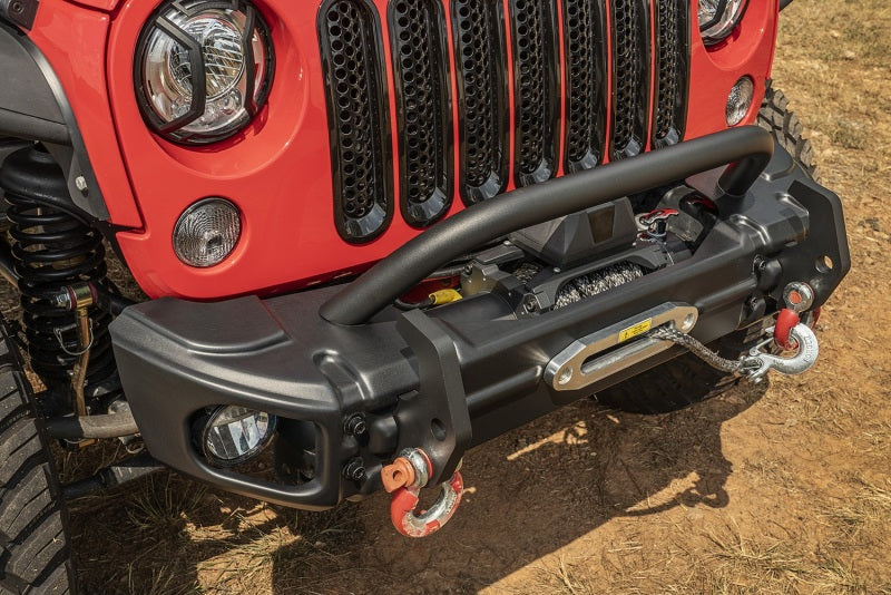 Rugged Ridge Arcus Front Bumper Set W/ Overrider 2018 Jeep Wrangler JK 11549.13