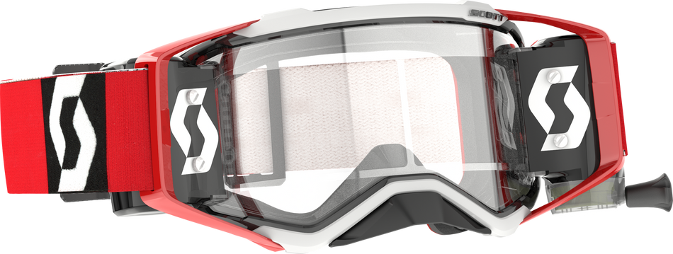 SCOTT Prospect Wfs Goggle Red/Blk Clear Works 272822-1018113