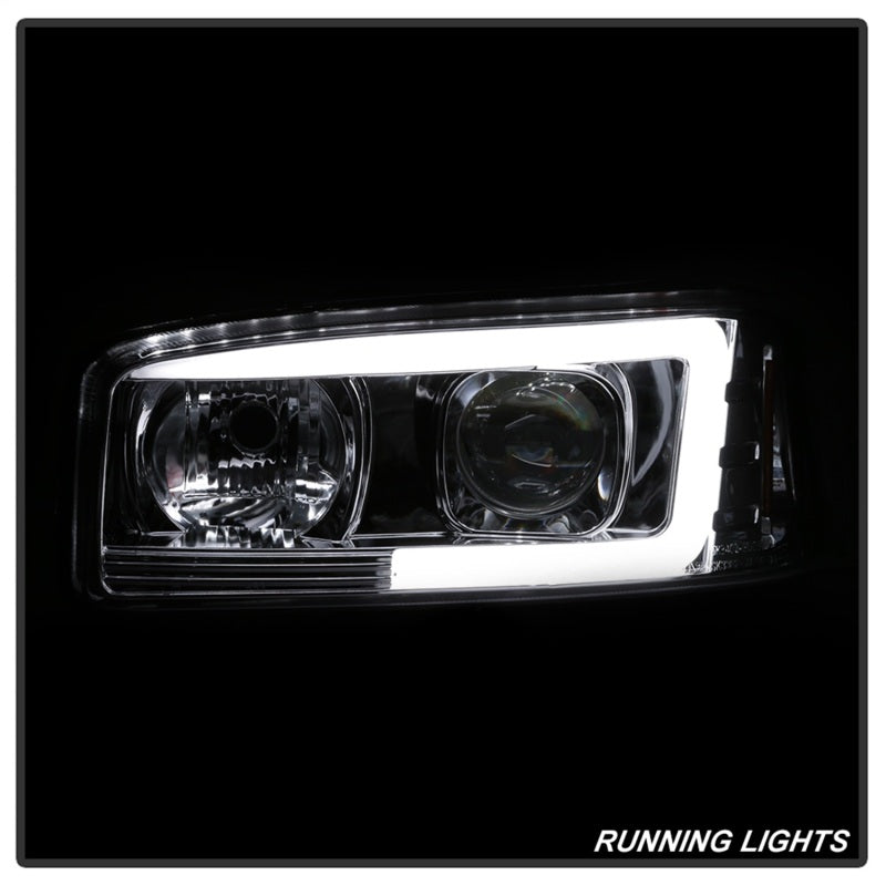 Spyder GMC Sierra 1500/2500/3500 99-06 V2 Projector Headlights - DRL - Chrome PRO-YD-CDE00V2-LB-C 5084620