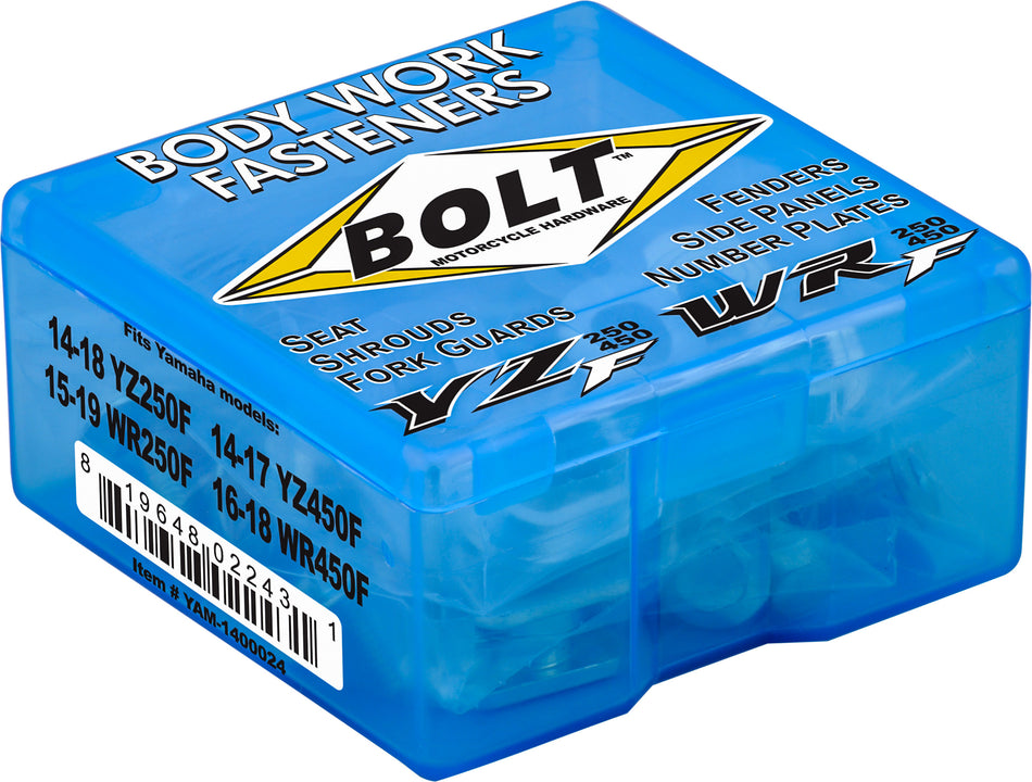 BOLT Full Plastic Fastener Kit Yam YAM-1400024