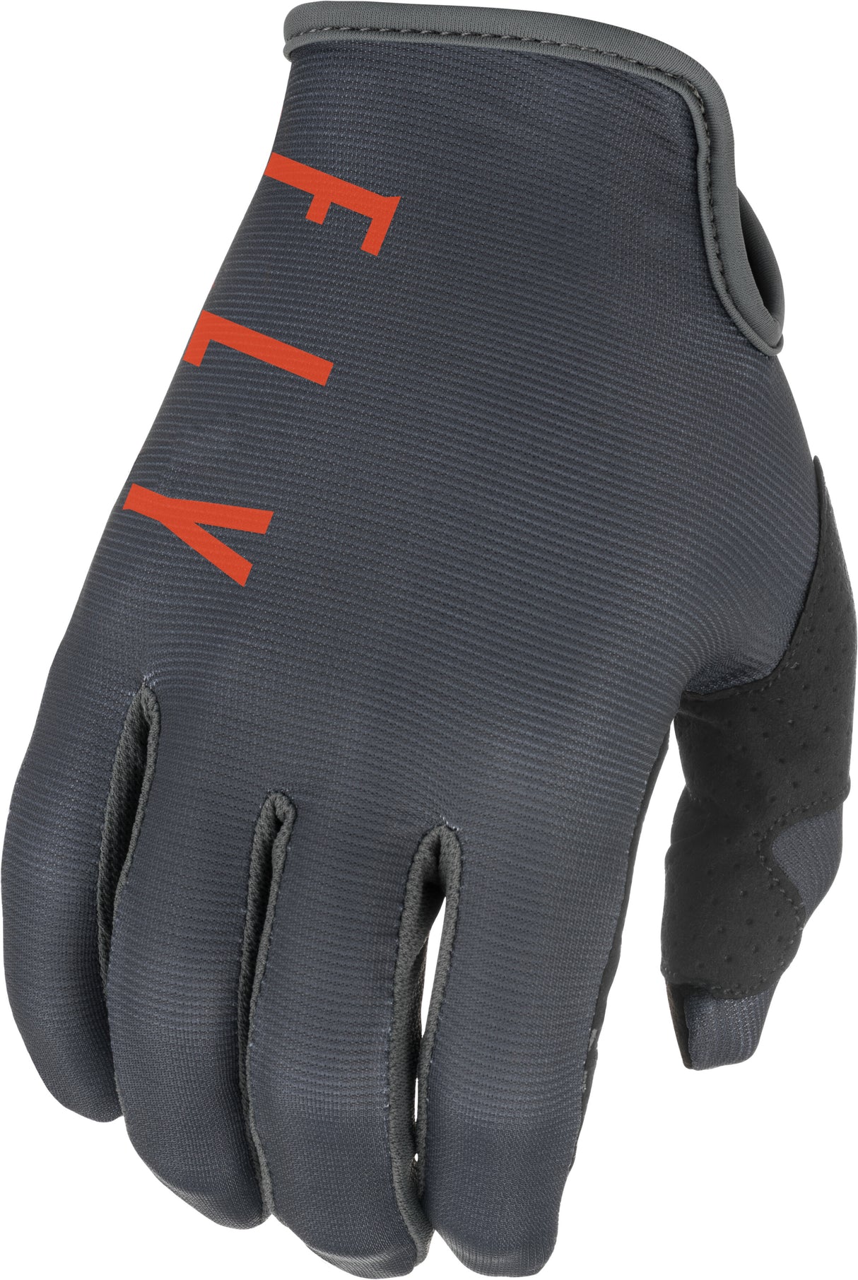 FLY RACING Youth Lite Gloves Grey/Orange/Black Sz 04 374-71604