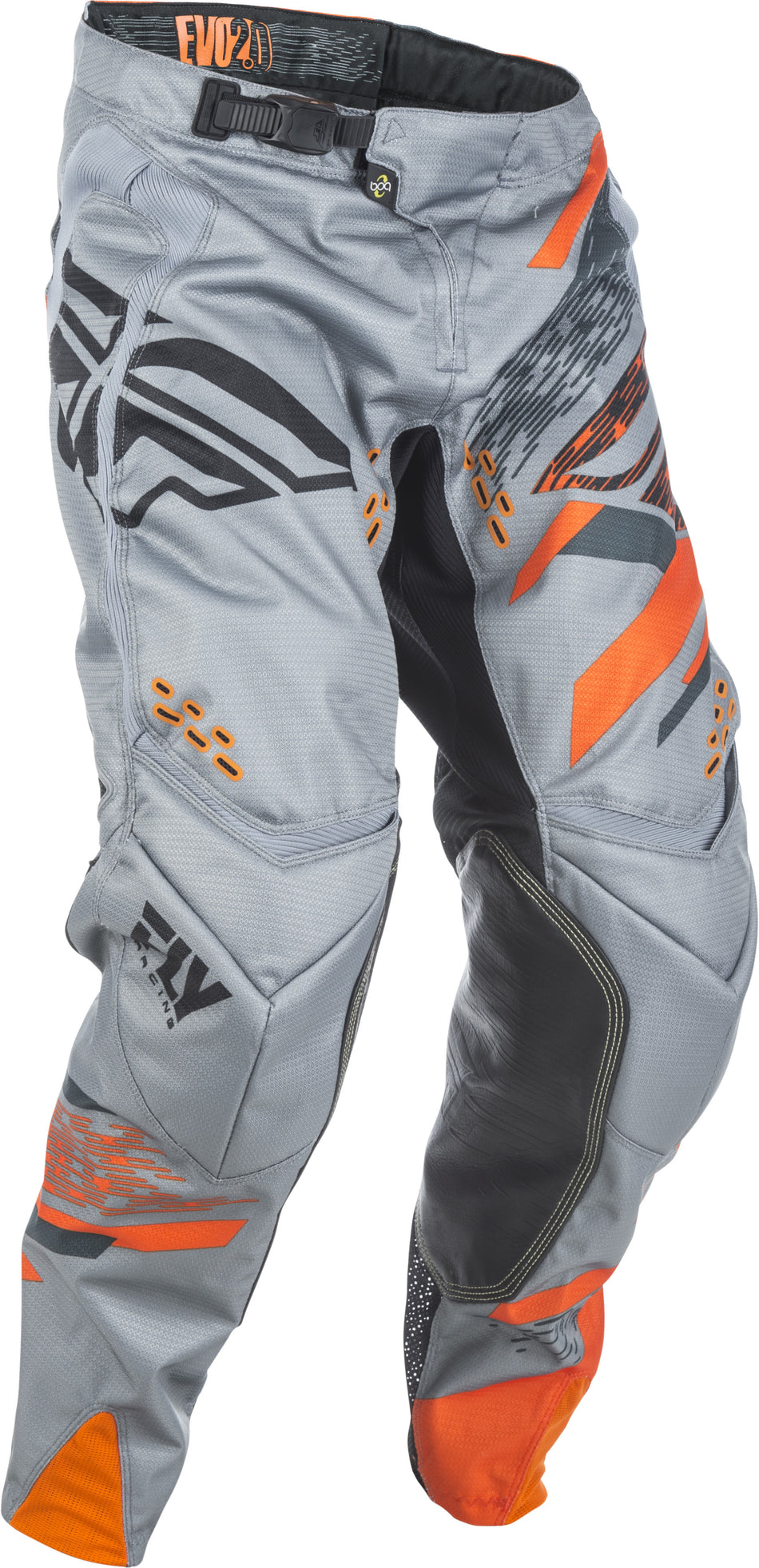 FLY RACING Evolution 2.0 Pants Grey/Orange/Black Sz 30 371-23830