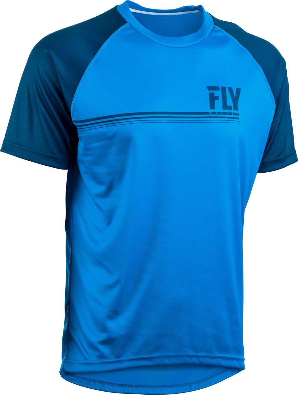 FLY RACING Fly Action Jersey Blue/Charcoal Grey Lg 352-8011L