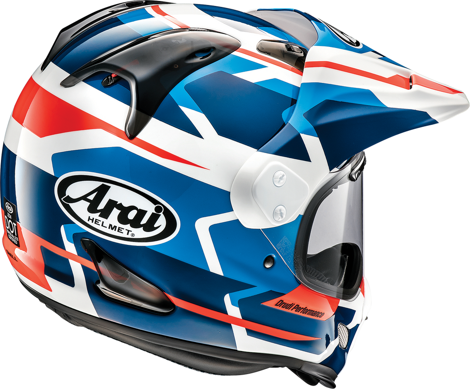 ARAI XD-4 Helmet - Depart - White/Blue - XS 0140-0232