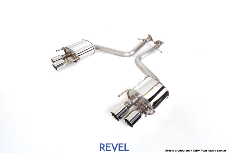 Revel Medallion Touring-S Catback Exhaust - Dual Muffler / Quad Tip 2016 Lexus RC200t F SPORT RWD T70181AR