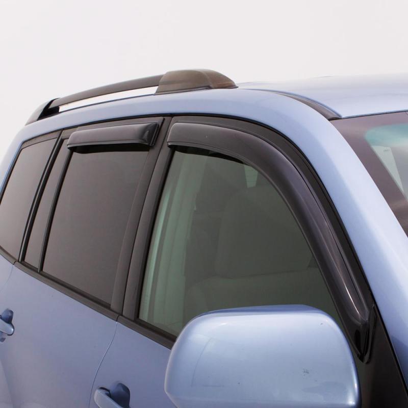 AVS 12-18 Ford Focus Ventvisor Outside Mount Window Deflectors 4pc - Smoke