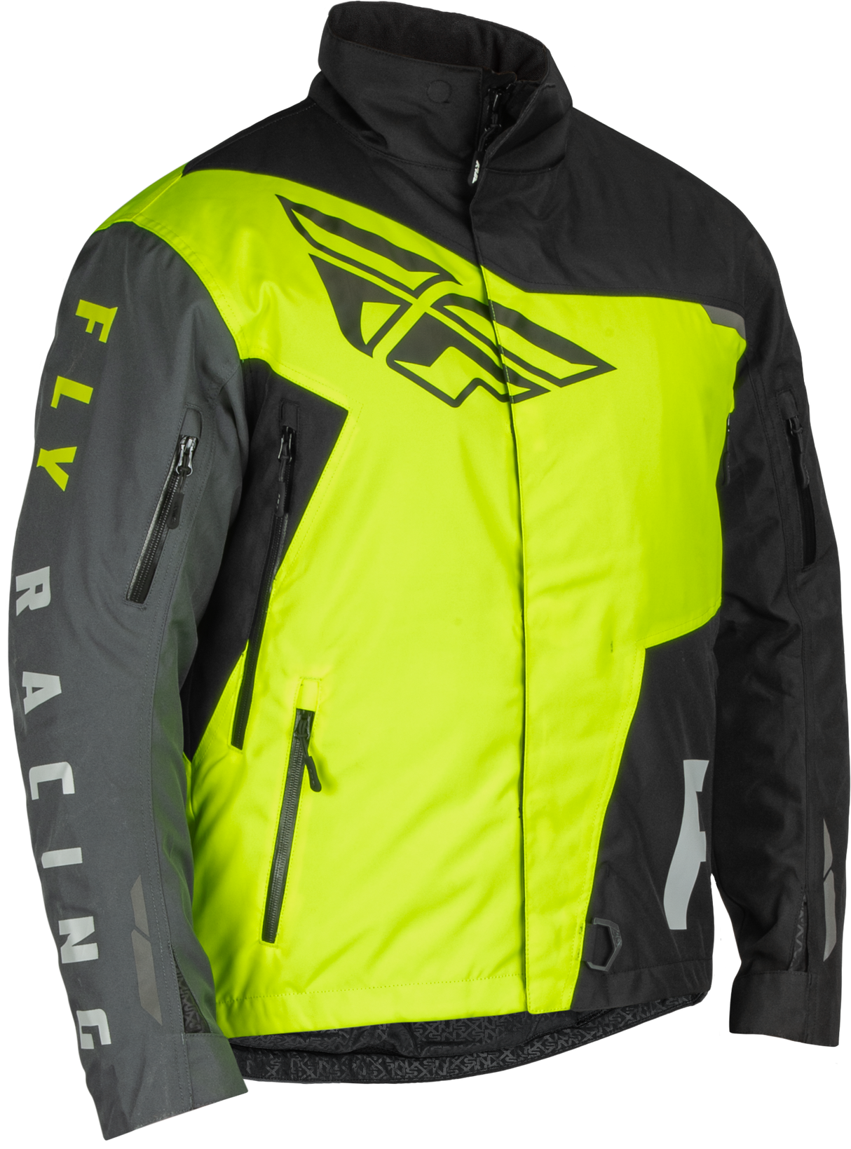 FLY RACING Youth Snx Pro Jacket Black/Hi-Vis Ys 470-5403YS