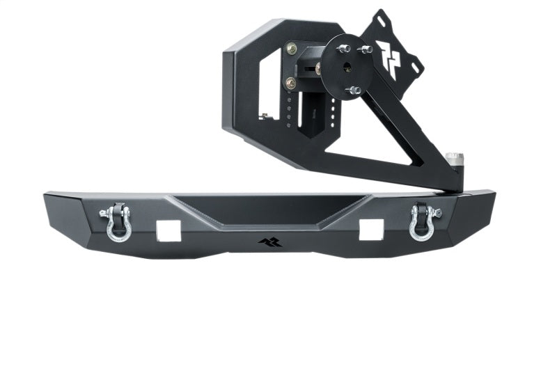 Rugged Ridge 07-18 Jeep Wrangler (JK/JKU) XOR Rear Bumper w/Swing Out Tire Carrier - Tex. Blk 11541.25