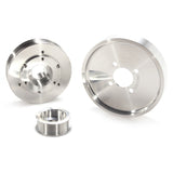 BBK 02-04 Mustang 4.6 GT Underdrive Pulley Kit - Lightweight CNC Billet Aluminum (3pc) 1559