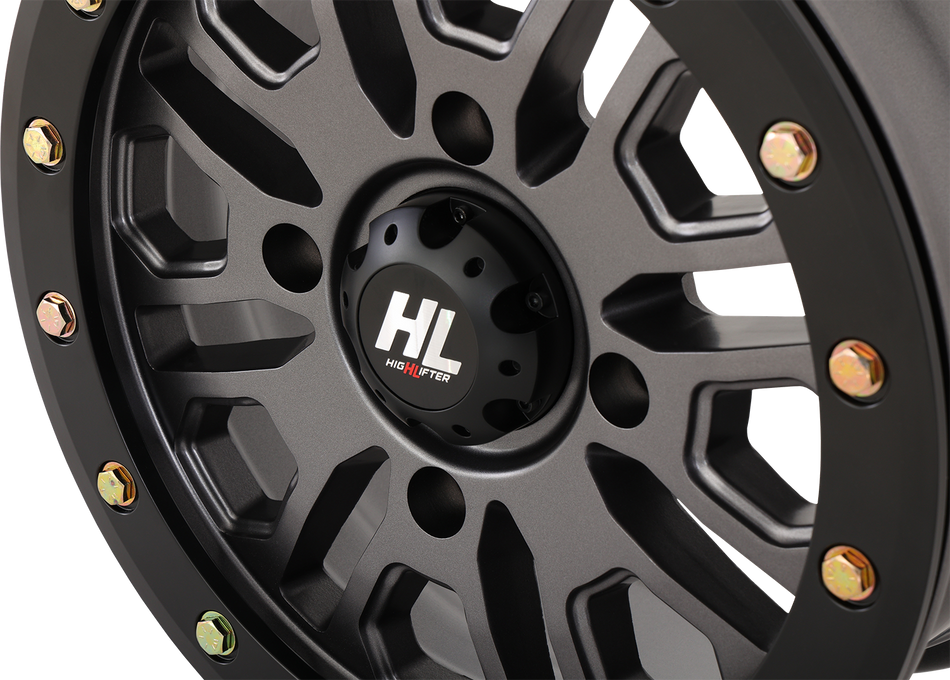 HIGH LIFTER Wheel - HL23 Beadlock - Front/Rear - Gun Metal Gray - 15x7 - 4/156 - 5+2 (+38 mm) 15HL23-1556