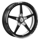 Weld Alumastar 1-Piece 17x4.5 / 5x4.5 BP / 2.25in. BS Black Wheel - Non-Beadlock 88B-1704204