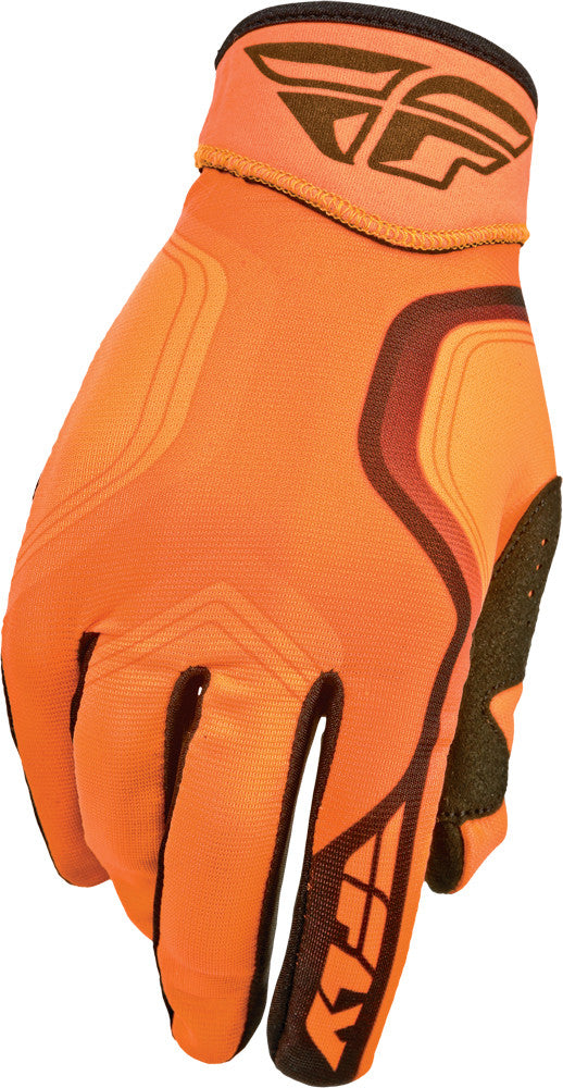 FLY RACING Pro Lite Gloves Orange/Black Sz 5 368-81805