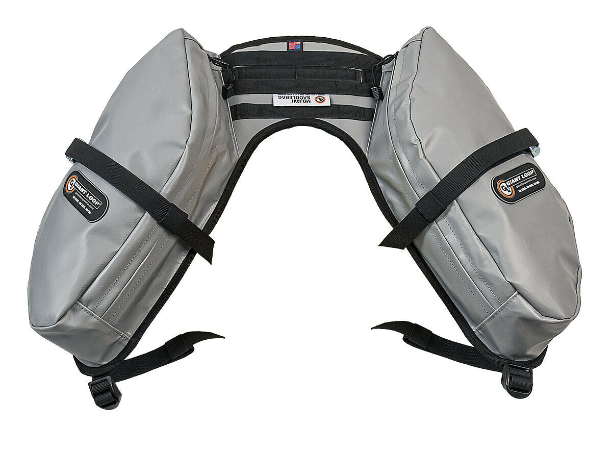 GIANT LOOP Mojavi Saddlebags Grey MSB23-G