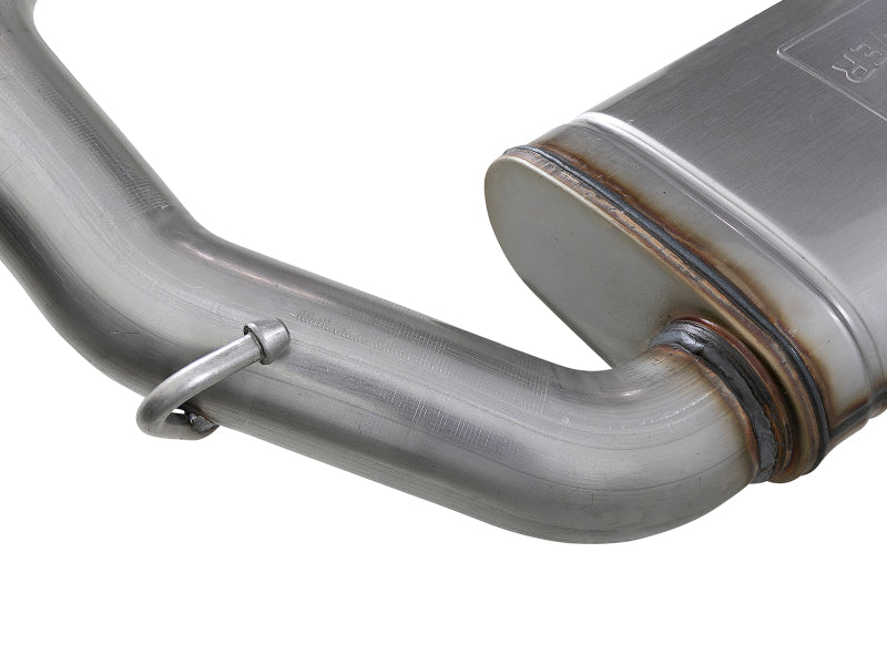 aFe MACH Force-Xp Hi-Tuck 3in 409 SS 18-20 Jeep Wrangler JL 2.0/3.6 Axle-Back Exhaust 49-48080