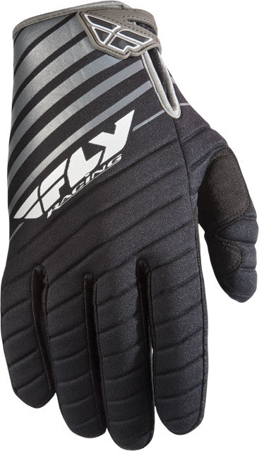 FLY RACING 907 Mx Gloves Black/Grey Sz 6 365-61006