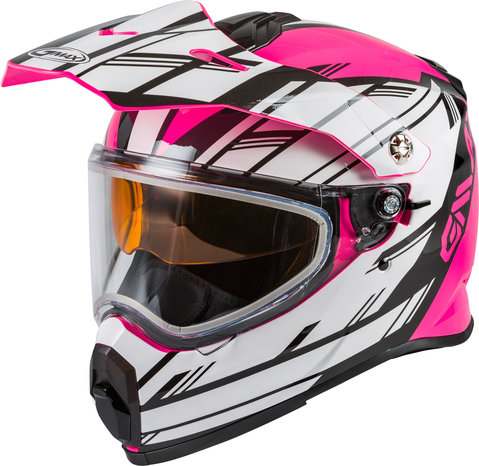 GMAX Youth At-21y Epic Snow Helmet Pink/White/Black Yl G2211402