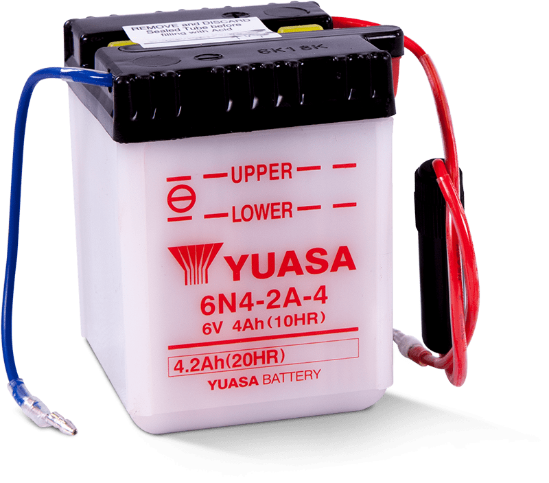Yuasa 6N4-2A-4 Conventional 6 Volt Battery