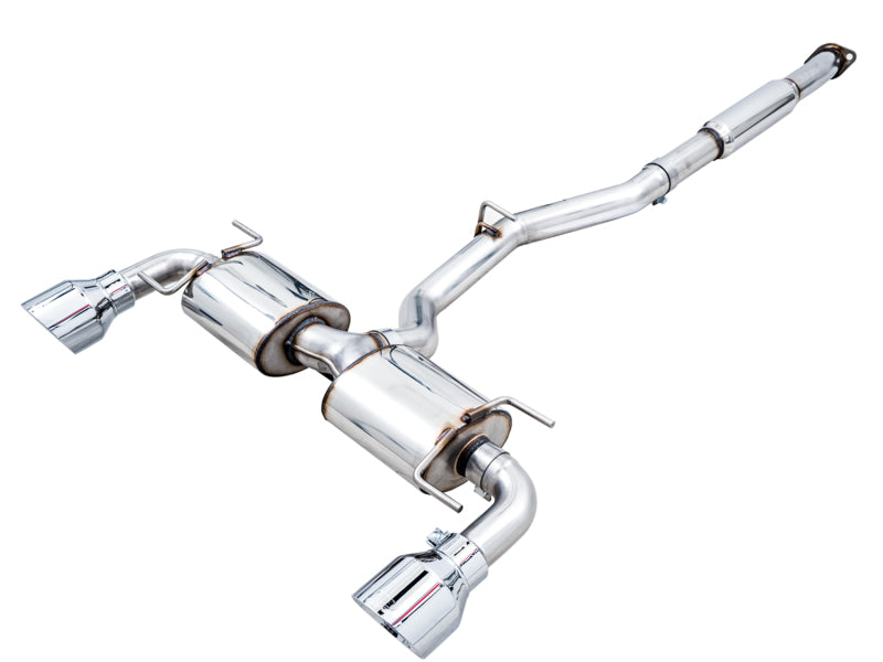 AWE Subaru BRZ/ Toyota GR86/ Toyota 86 Touring Edition Cat-Back Exhaust- Chrome Silver Tips 3015-32486