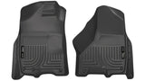 Husky Liners 09-10 Dodge Ram 1500/2500/3500 WeatherBeater Front Row Black Floor Liners 18001