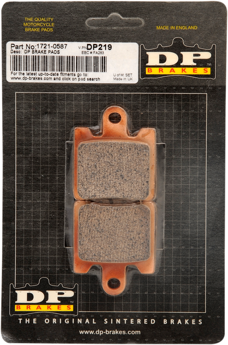 DP BRAKES Standard Brake Pads - Burgman DP219