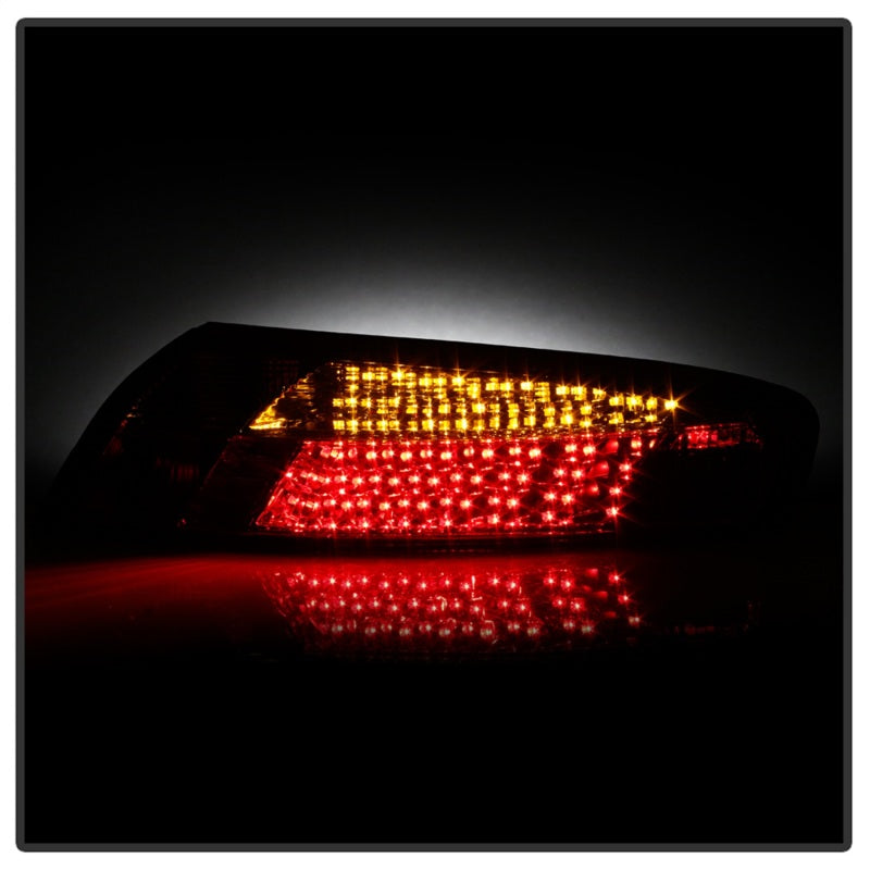 Xtune Porsche 911 996 ( Non 4S. Turbo. GT3 ) 99-04 LED Tail Lights Red Clear ALT-ON-P99699-LED-RC 5013132