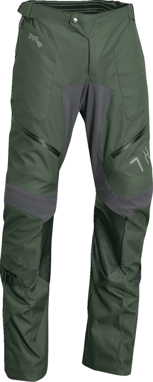 THOR Terrain Over-the-Boot Pants - Army Green/Charcoal - 34 2901-10454