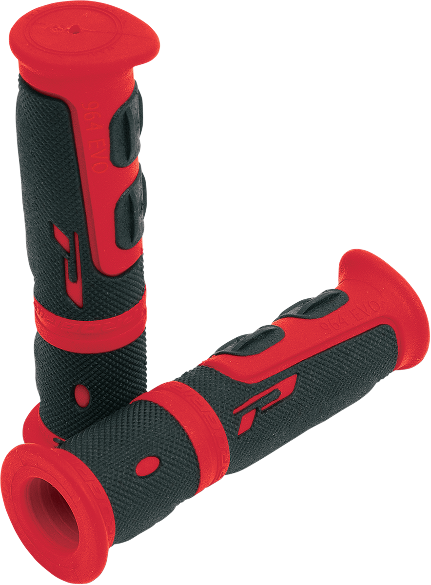 Puños PRO GRIP - 964 - Rojo/Negro PA096422RO02 