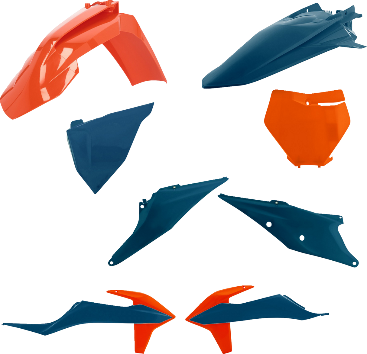 ACERBIS Full Replacement Body Kit Orange/Dark Blue SX/SC/SX-F 2019-2022 2726497302