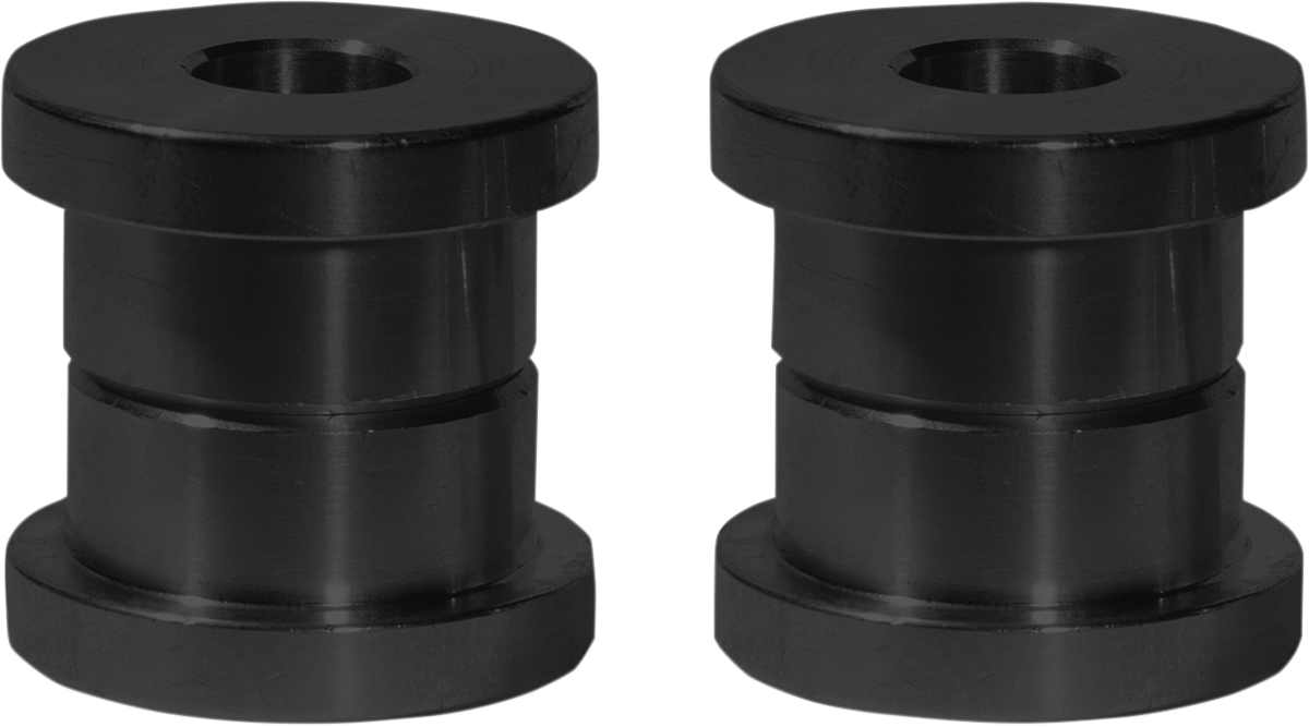 SPEED MERCHANT Riser Bushings - Solid - Black SM-STDSRB-B