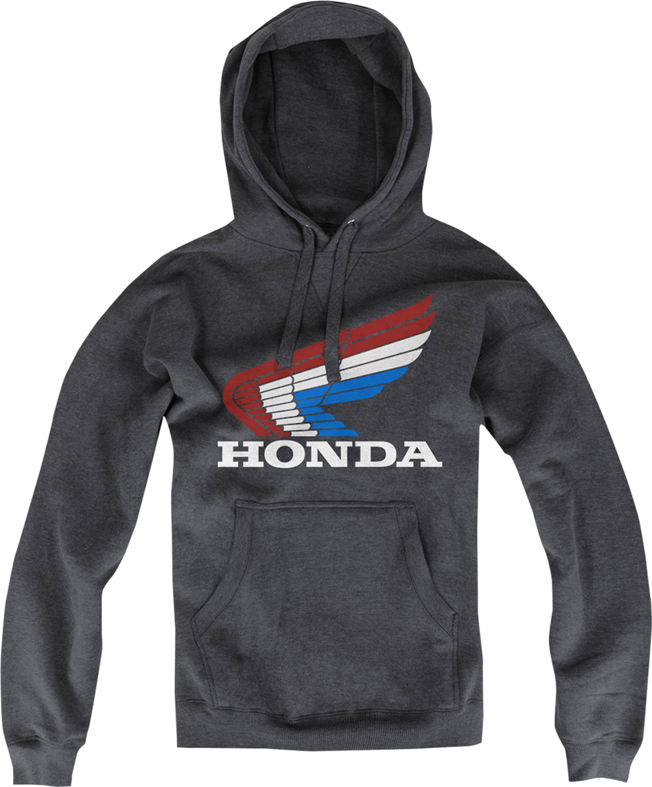 HONDA APPAREL Honda Vintage Wing Hoodie - Black - Small NP21S-S1835-S