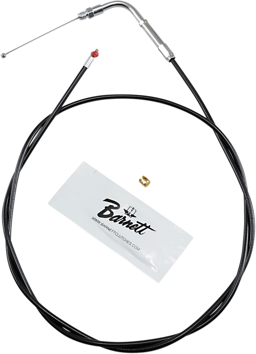 Cable del acelerador BARNETT - +6" - Negro 101-30-30007-06 