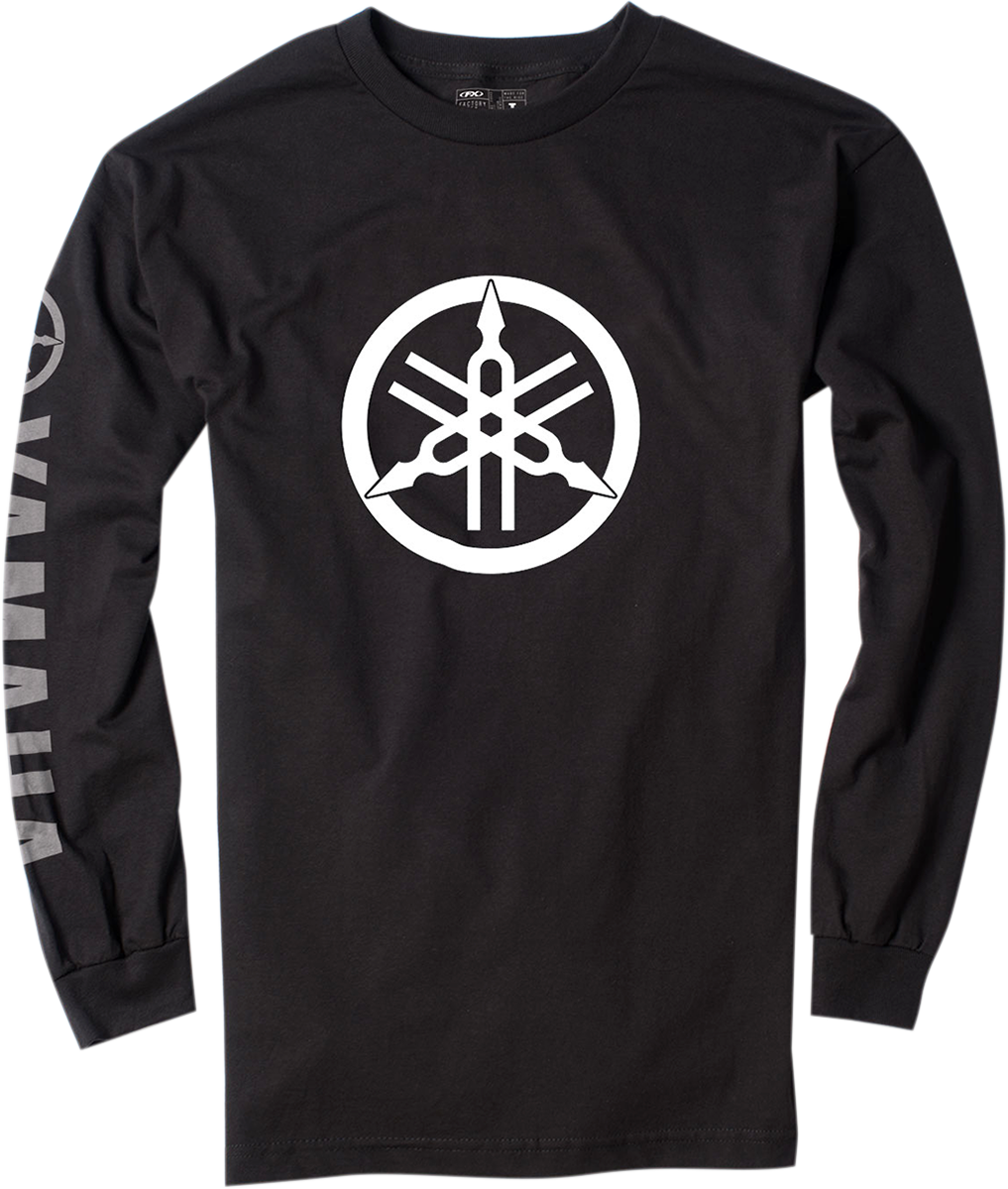 FACTORY EFFEX Yamaha Long-Sleeve T-Shirt - Black - XL 17-87216