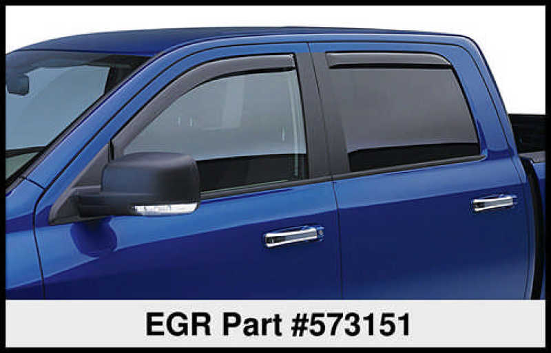 EGR 00+ Ford Excursion In-Channel Window Visors - Set of 4 (573151) 573151