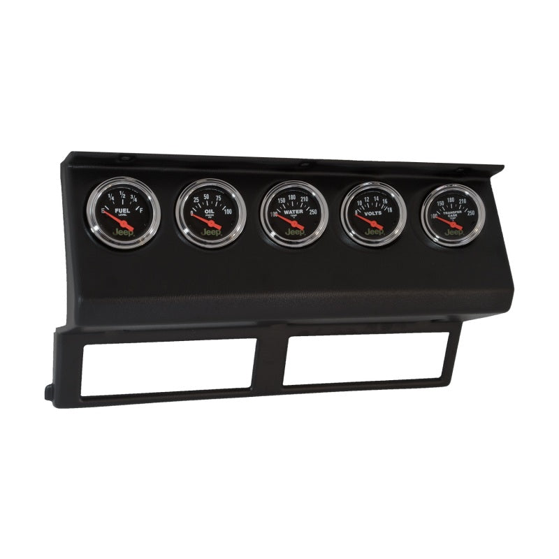 Autometer 87-96 Jeep Wrangler YJ 7pc Direct-Fit Dash Gauge Kit 7040