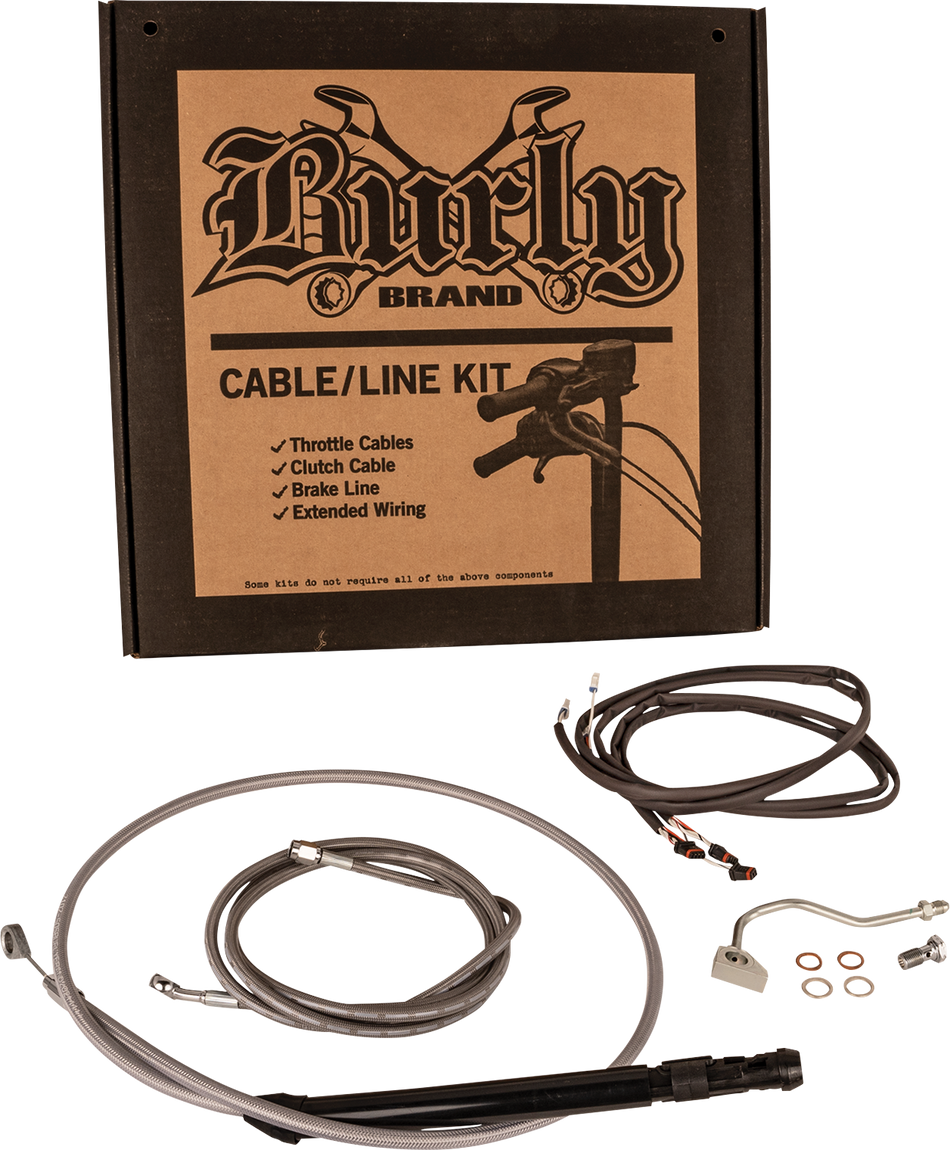 BURLY BRAND Control Kit - Bagger - 15" - Stainless Steel B30-1317