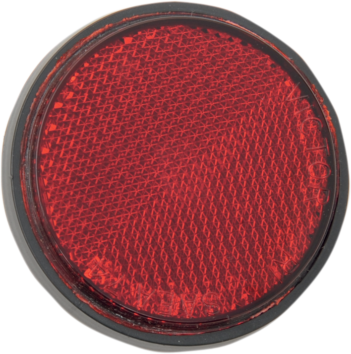 CHRIS PRODUCTS Reflector - 5mm Stud - Red RR1R
