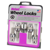 McGard Wheel Lock Bolt Set - 4pk. (Radius Seat) M14X1.5 / 17mm Hex / 28.2mm Shank Length - Chrome 28020